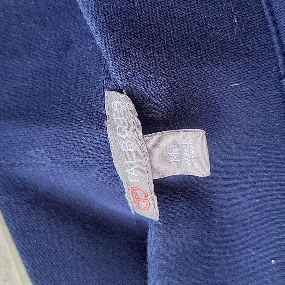 Talbots navy knit pants - Picture 4 of 4